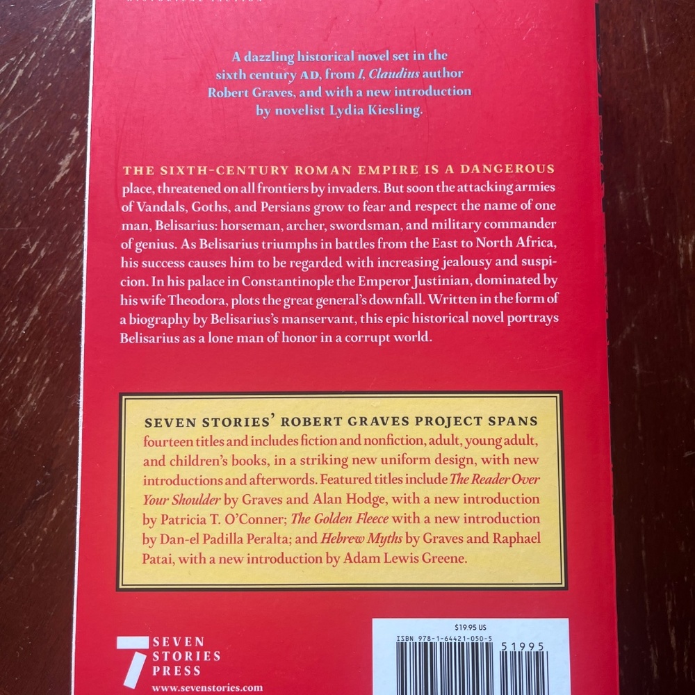 Count Belisarius Book - Picture 4 of 7